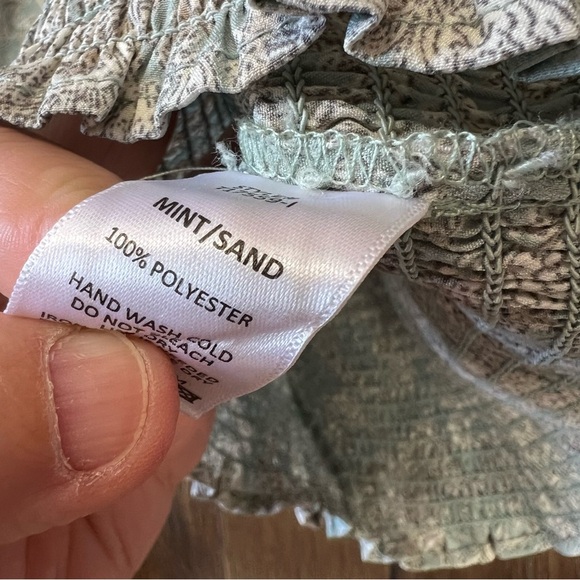 LUSH paisley top SZ MED - Picture 4 of 5